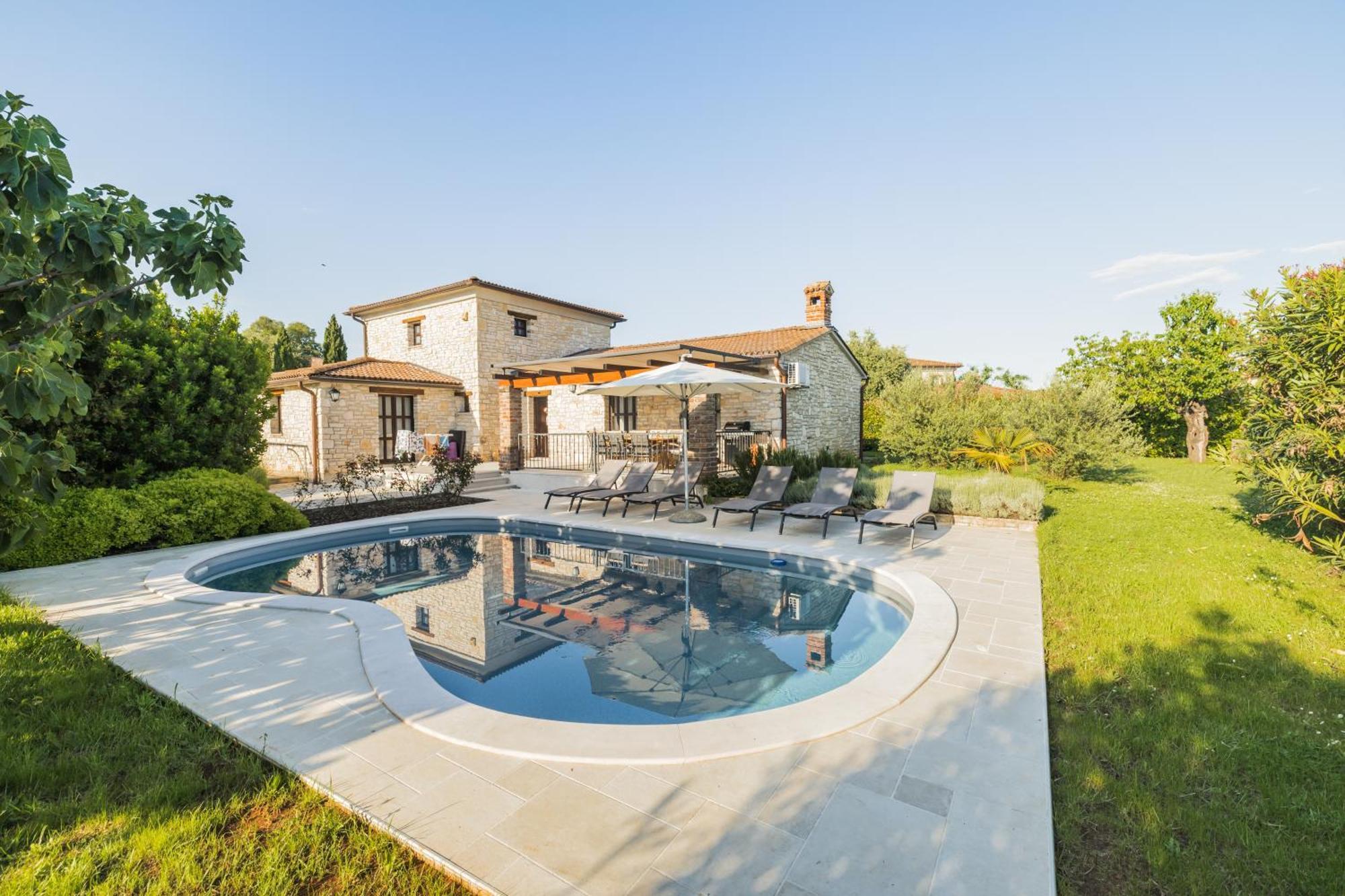 Villa Jurinea In Istrien Mit Pool Barat  Ngoại thất bức ảnh