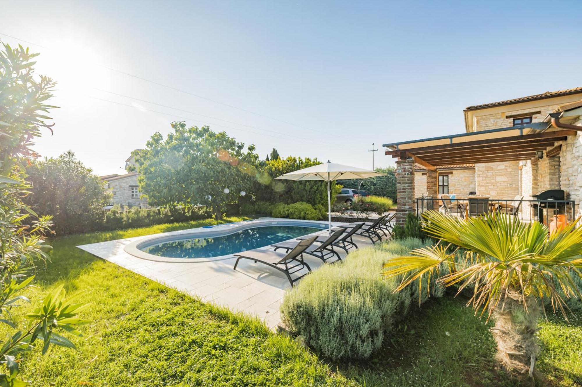 Villa Jurinea In Istrien Mit Pool Barat  Ngoại thất bức ảnh