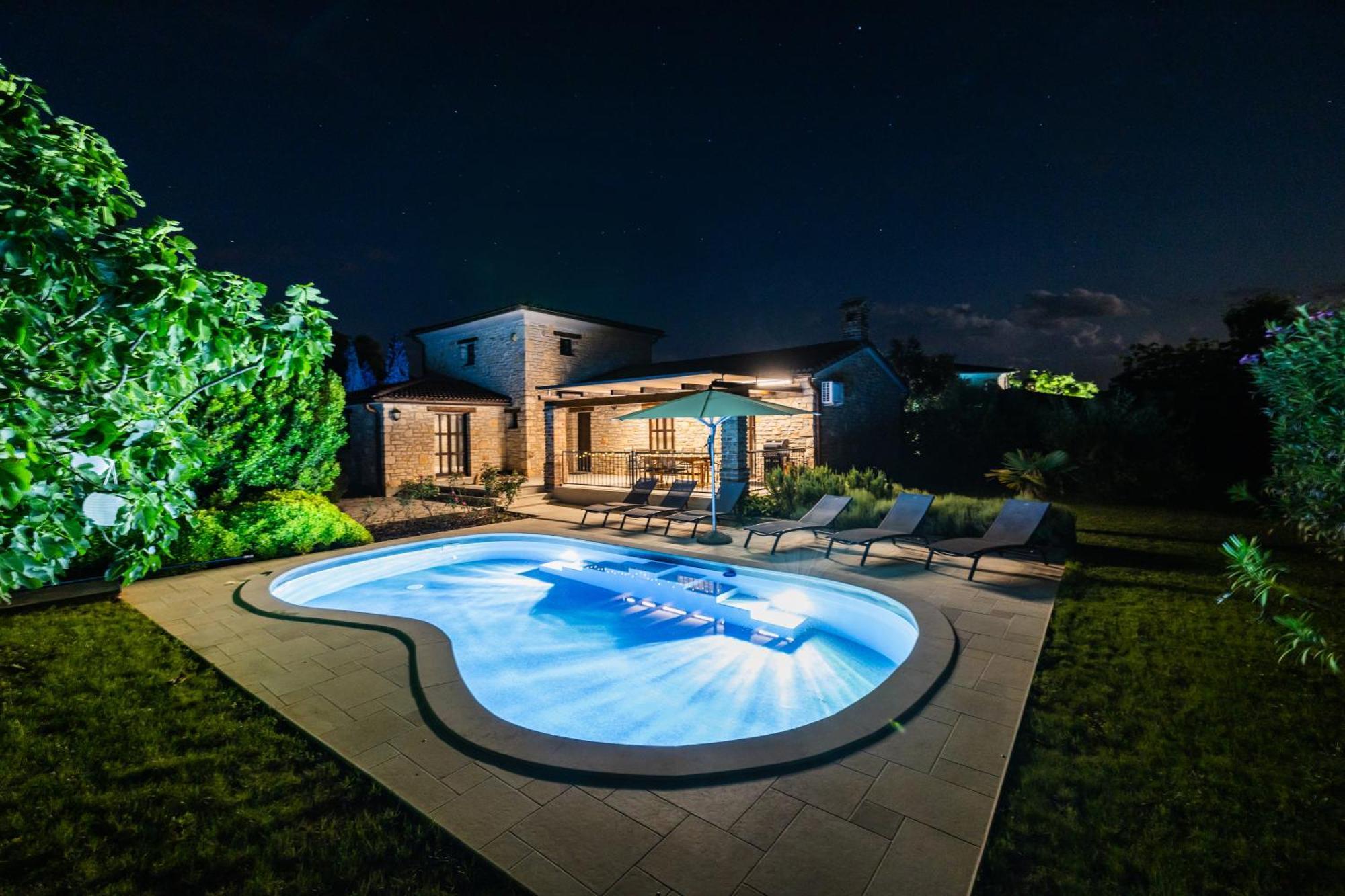 Villa Jurinea In Istrien Mit Pool Barat  Ngoại thất bức ảnh