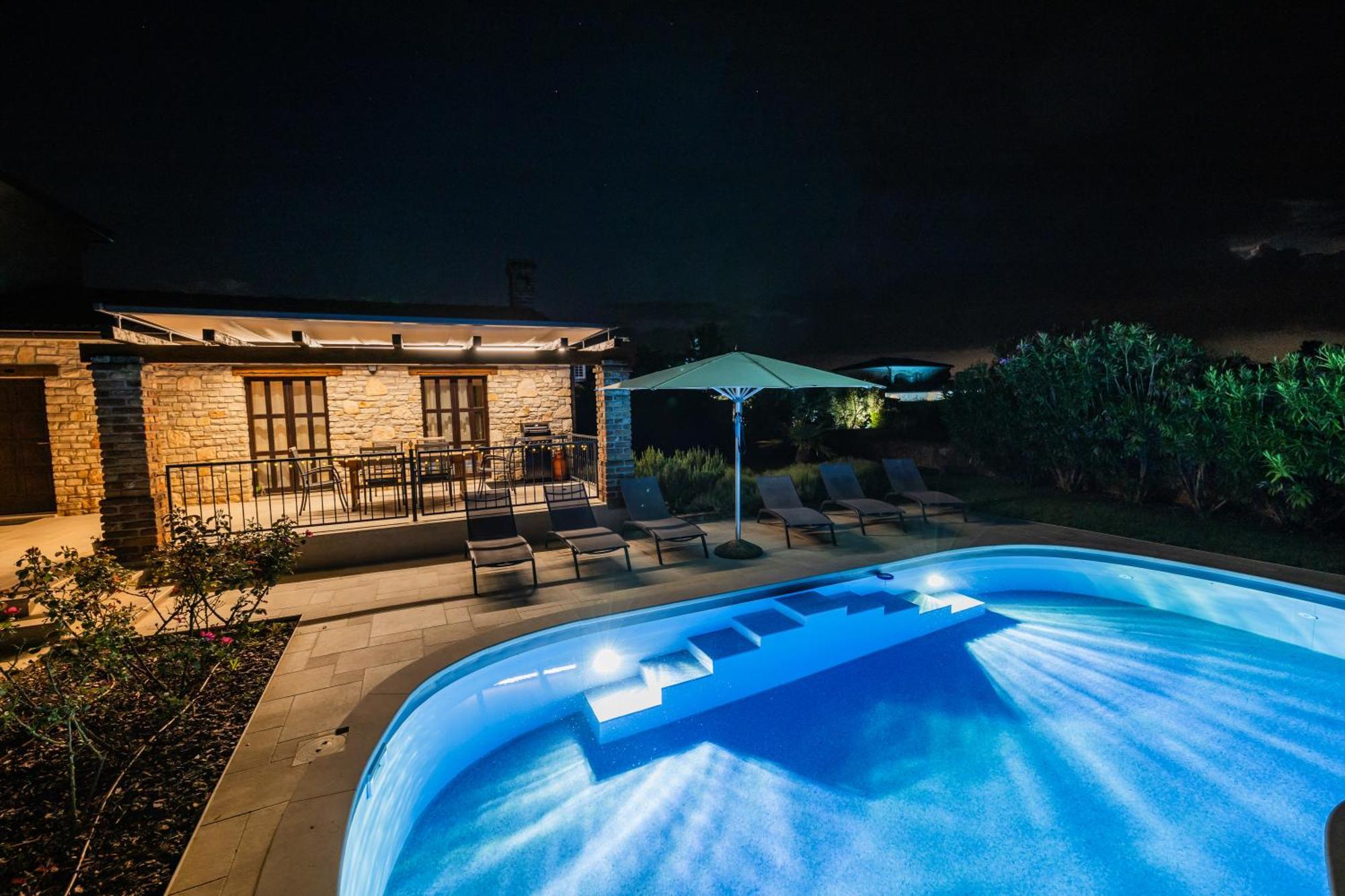 Villa Jurinea In Istrien Mit Pool Barat  Ngoại thất bức ảnh